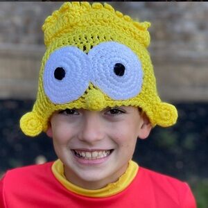 BART Simpson crochet Halloween costume